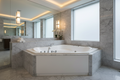 Corner Bathtub with Jets