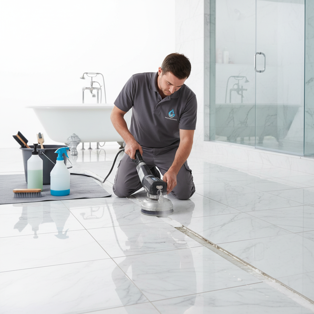 Grout Cleaning and Restoration Service