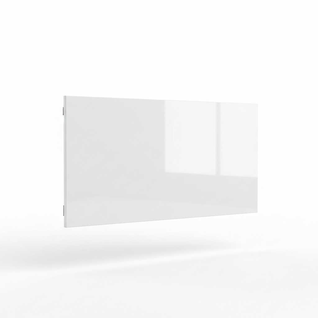 Handleless High-Gloss Kitchen Cabinet Door