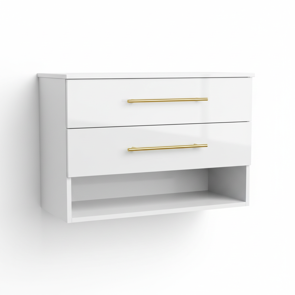 Wall-Mounted Bathroom Storage Cabinet