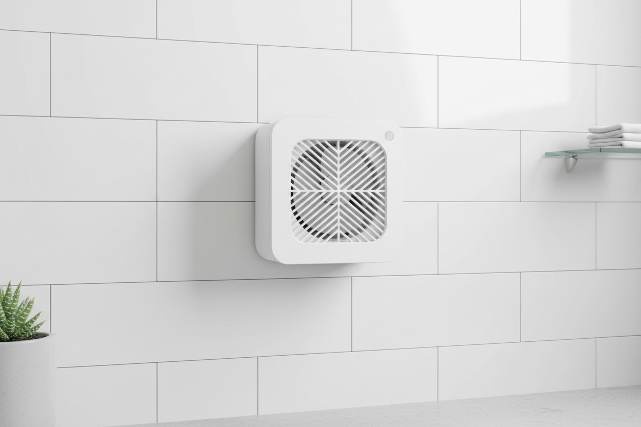 Bathroom Wall Heater with Fan and Timer