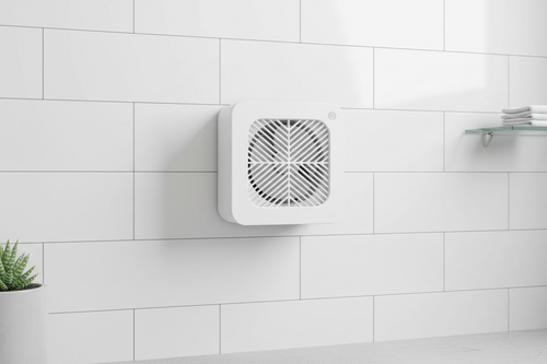 Bathroom Wall Heater with Fan and Timer